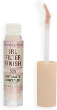 Image of Makeup Revolution IRL Filter Finish Concealer, Medium to Full Coverage, Matte Fi