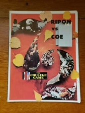 1972 Ripon College Redhawks v  Coe College Football Program