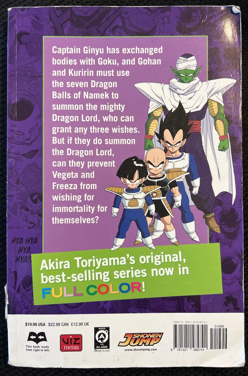 Dragon Ball Full Color-The Freeza Arc- OFFICIAL manga inside look