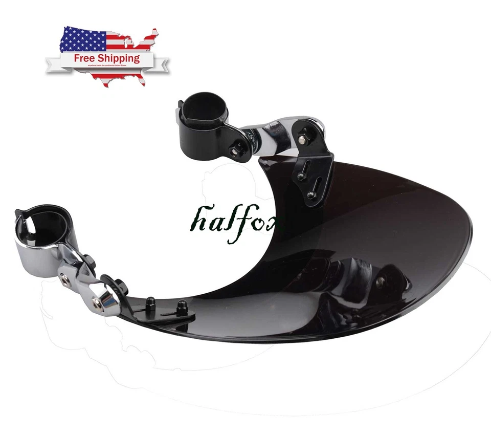 US Black Windscreen Windshield For Suzuki GZ250 S40 S50 S83 Savage VS1400 - Image 4 of 4