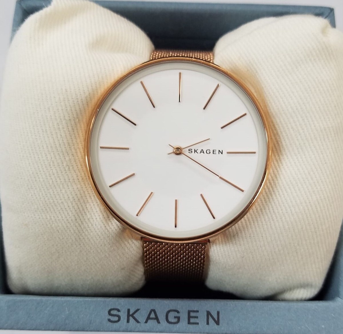 Skagen | Rose Gold Karolina Watch Buy Skagen Ladies main image 4