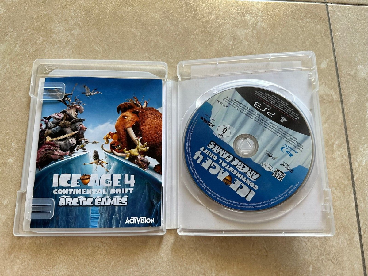 ICE AGE 4 Continental Drift ARCTIC GAMES Sony 3 PS3 Free Region PT