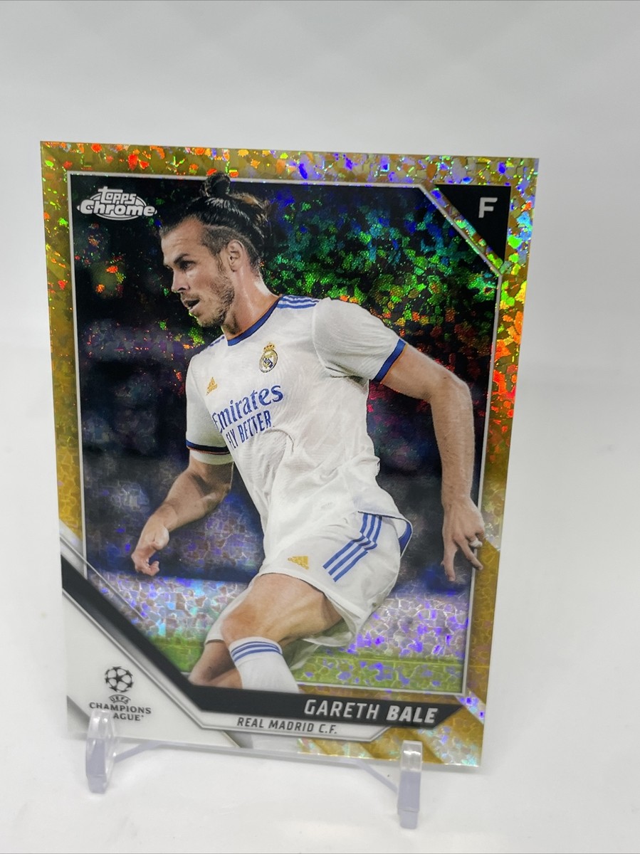 2021-22 Topps Chrome UEFA Champions - Gareth Bale Gold Mini