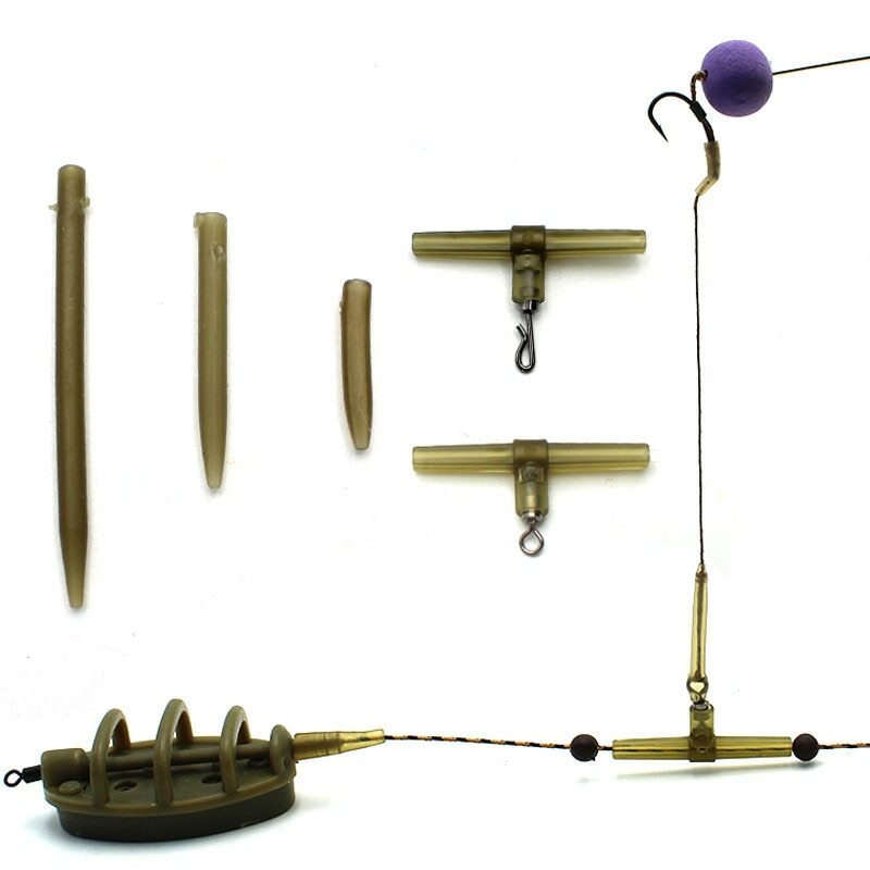 Quick Change T- swivels Anti Tangle Sleeves Helicopter Rig/ Carp Fishing