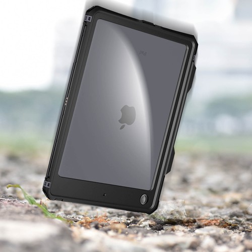 Coque Étanche pour iPad 7 2019 , 8 2020 et 9 2021 Redpepper Noir - Photo 5/6