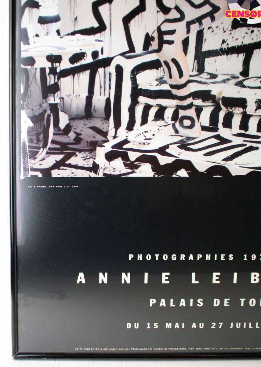 Signed by Annie Leibovitz — Original 1992 Keith Haring