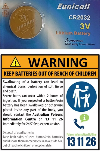 5X Coin Button Batteries CR1616 CR1620 CR1632 CR2016 CR2025 CR2032 CR2450 - 第 3/9 張圖片