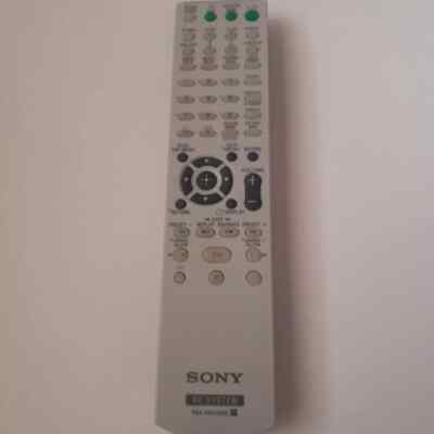 OEM Sony RM-ADU005 AV System Receiver Remote for DAV-HDX265 Gray with batteries