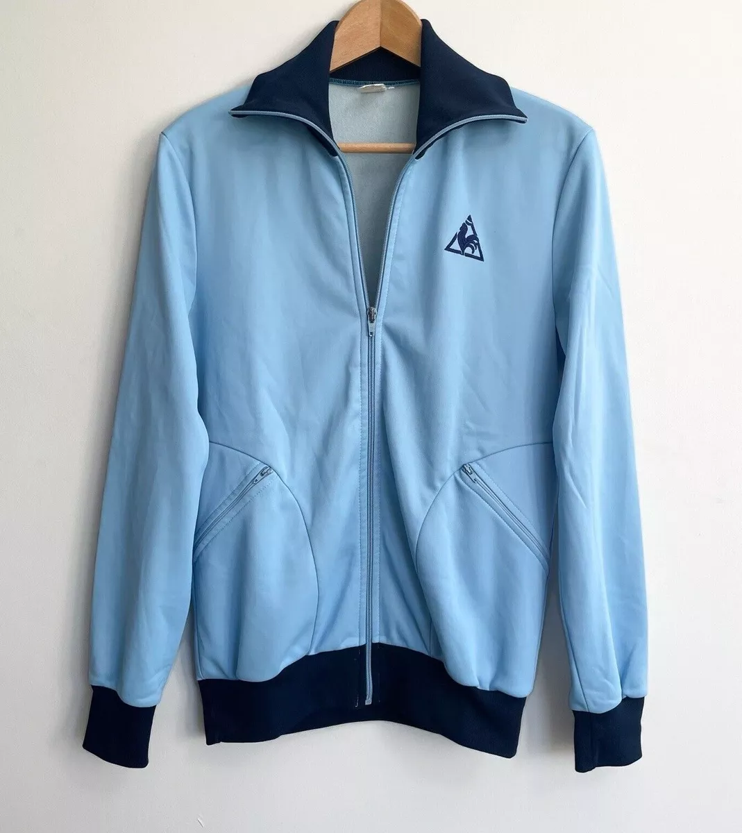 Omgekeerd Matig opvoeder LE COQ SPORTIF FRANCE VINTAGE 70s 80s RARE VINTAGE TOP TRACK VESTE  SURVETEMENT S | eBay