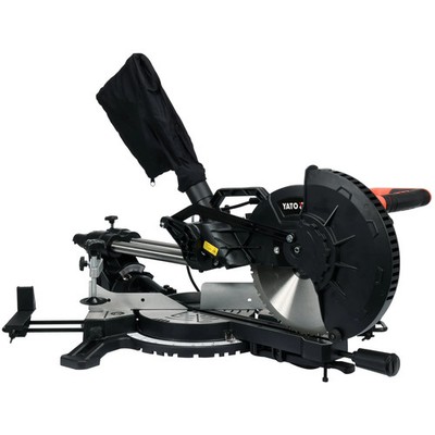 YATO Kappsäge Gehrungssäge Für Holz Metall 1800W Professional Sägeblatt 255MM Zu