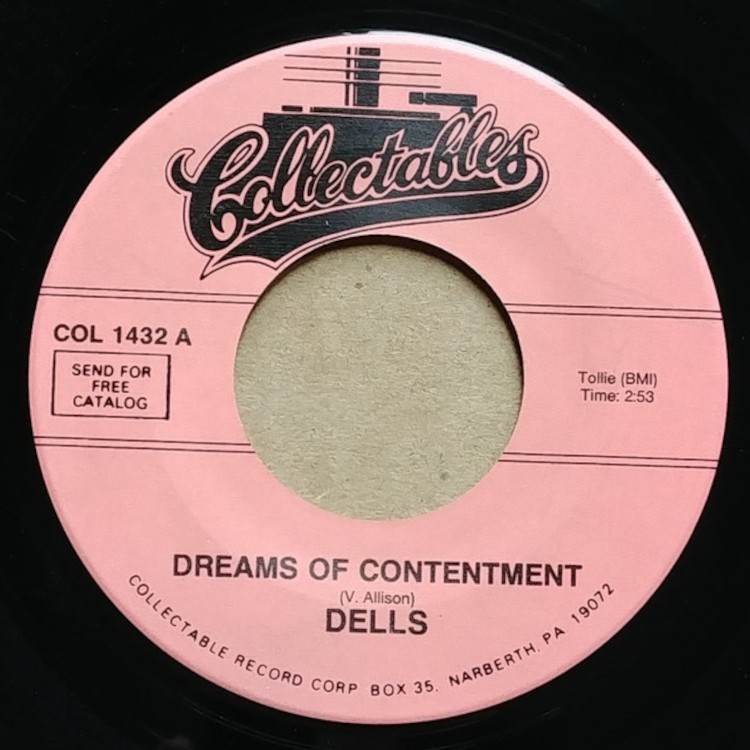Сингл Dells Dreams of Contentment/Zing Zing Zing (винил) 7 (ИМПОРТ из Великобритании)