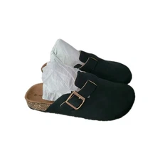 New Sole Mates Sandals  Clog Slide Women's Size 8-Black