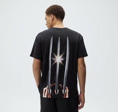 KITH x Marvel vs Capcom WOLVERINE Vintage Tee Black - Size Med
