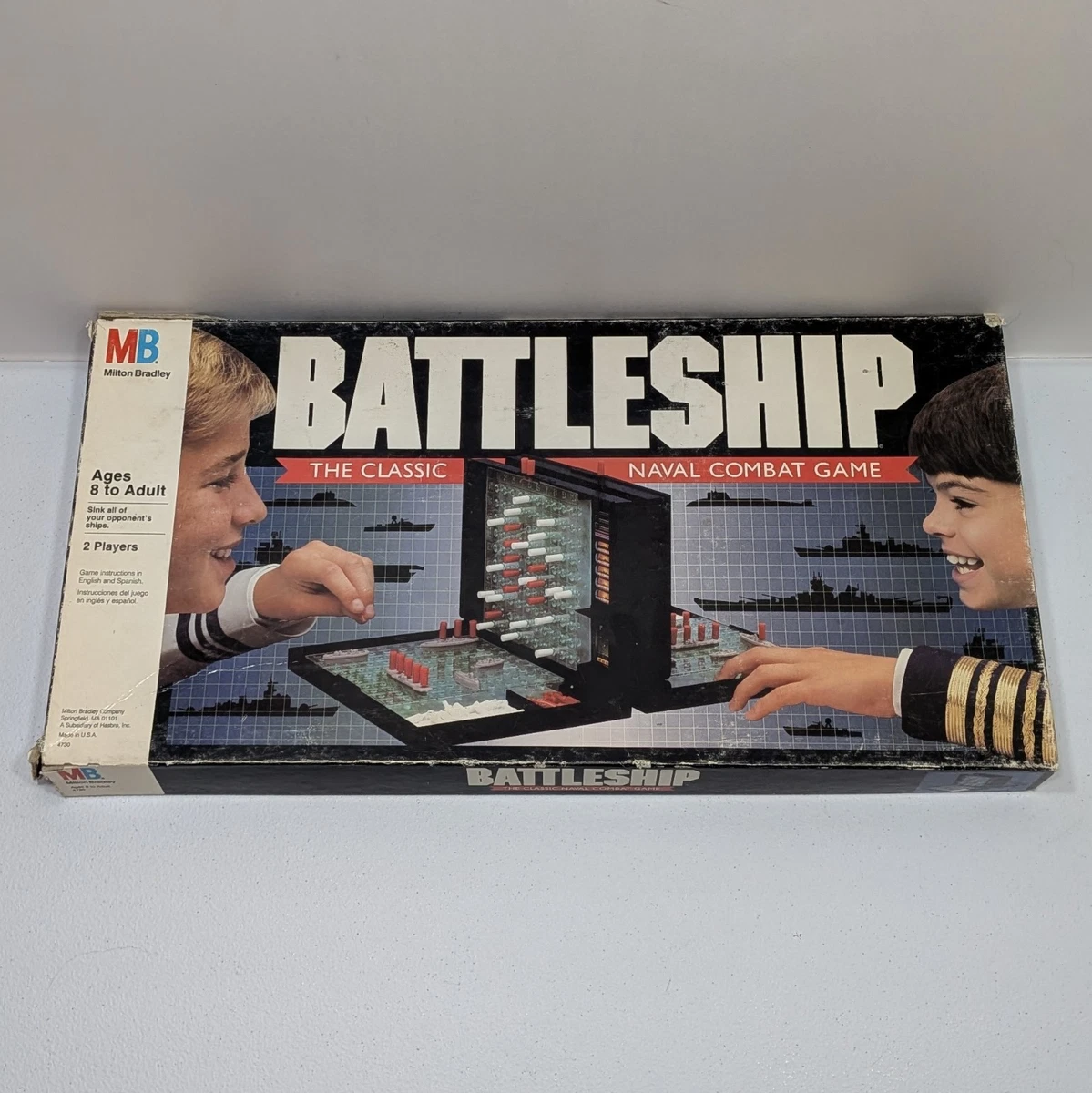 Battleships Games 100 Award Vintage Manufacture Board