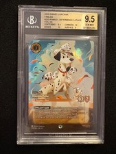 ENGLISH Pongo Determined Father en 9 223/204 BGS 9,5 Lorcana Disney Enchanted