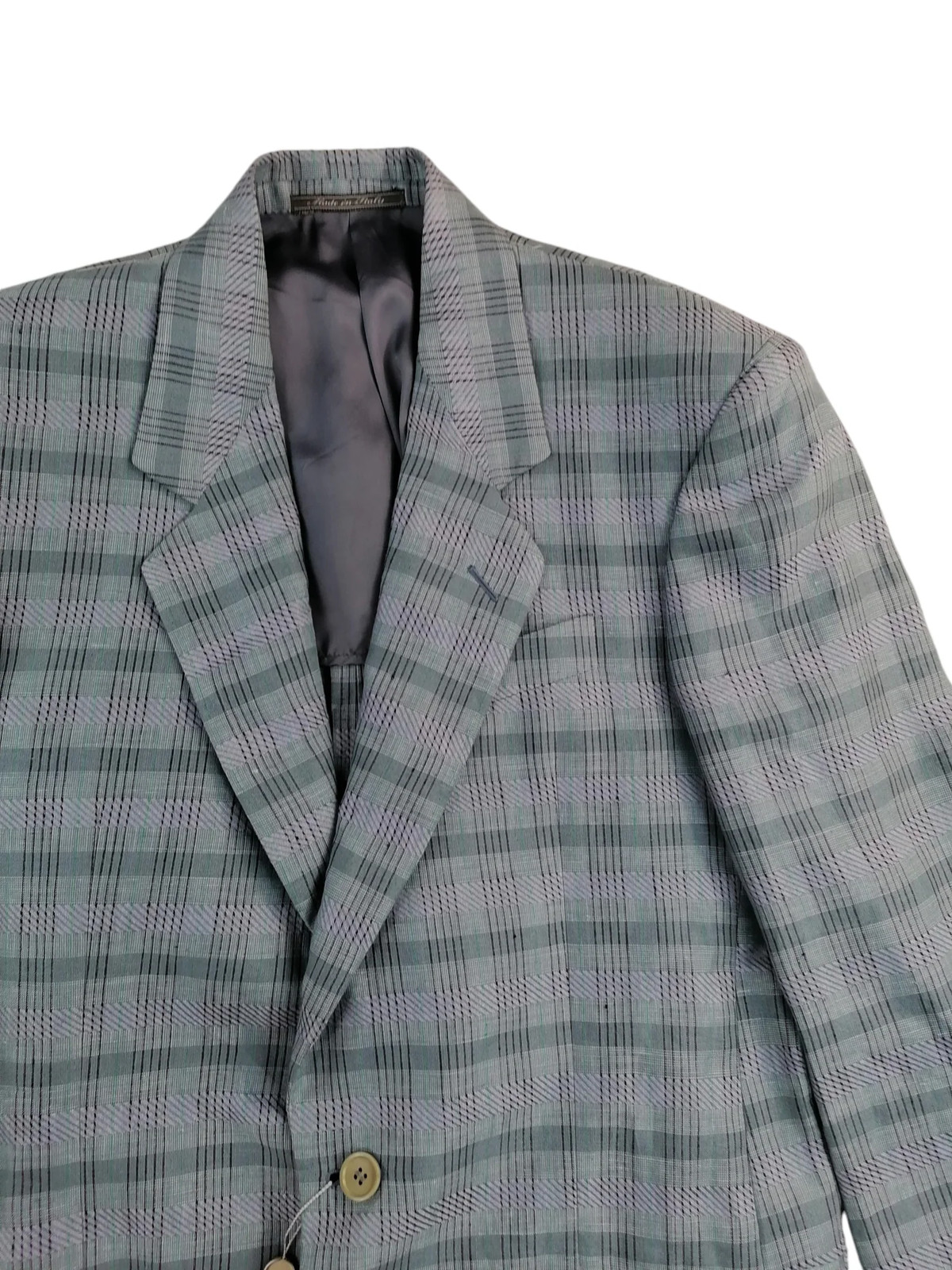 Nino Danieli Men's Linen Linen Blazer Jacket Vintage Made in Italy Size 46 - second product detail image
