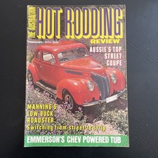 RETRO Car Motor Magazine 70s Hot Rodding Rod Aust Coupe Chev Buck Roadster 1974