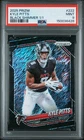 2025 Panini Prizm Football Black Shimmer Kyle Pitts #222 PSA 9