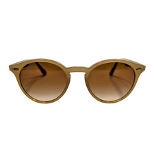 Ray Ban Brown Gradient Round Unisex Sunglasses RB2180 616613 49