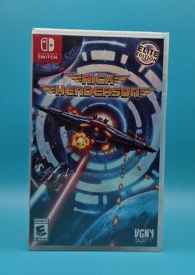 Rick Henderson [Elite Edition] (Nintendo Switch) Factory Sealed, Individualy Num