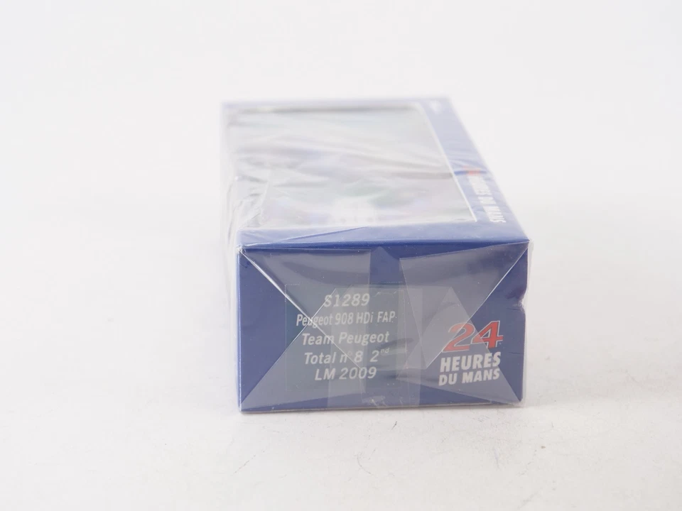 Spark 1/43 Peugeot 908 HDi FAB Team Peugeot Total #8 2nd LM 2009 - Photo 3/4