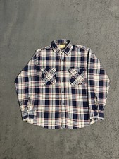 Vintage Sears Field Master Flannel Plaid Outdoor Button Up Size Medium