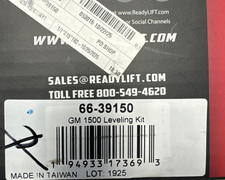 Ready Lift1.5 Leveling Kit - Chevy Silverado Gmc Sierra 1500 2wd4wd 2019-2025