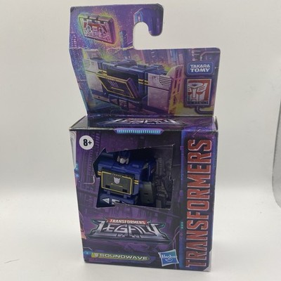 Transformers Generations Legacy Core Soundwave READ