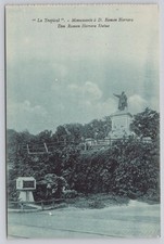 Vintage Cuba Havana Don Ramon Herrera Statue Postcard C. Jordi French Print