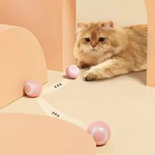 Automatic Electric Cat Ball Toy Interactive Rolling Smart Self-Moving