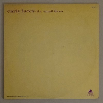 The Small Faces  Early Faces Vintage Vinyl LP Record VG+  RARE  Rod Stewart 