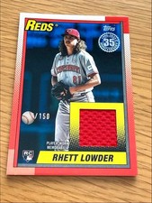 Rhett Lowder 2025 Topps MLB Relic Baseball Card