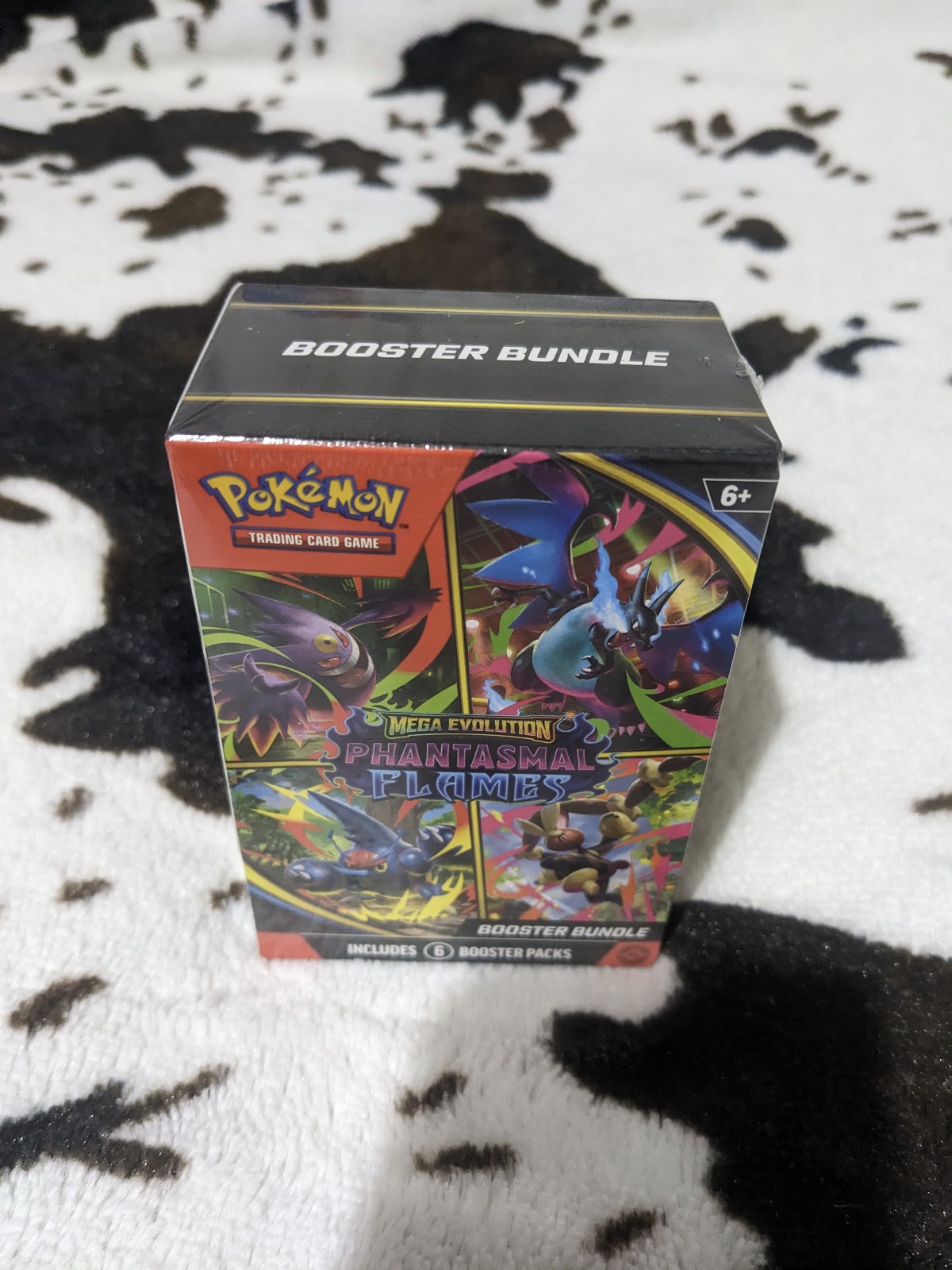 Pokemon TCG: Mega Evolution - Phantasmal Flames Booster Bundle (6 packs)