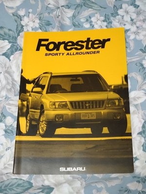 SUBARU Forester 2020+ Catalog Sporty Allrounder Japanese New Car Brochure