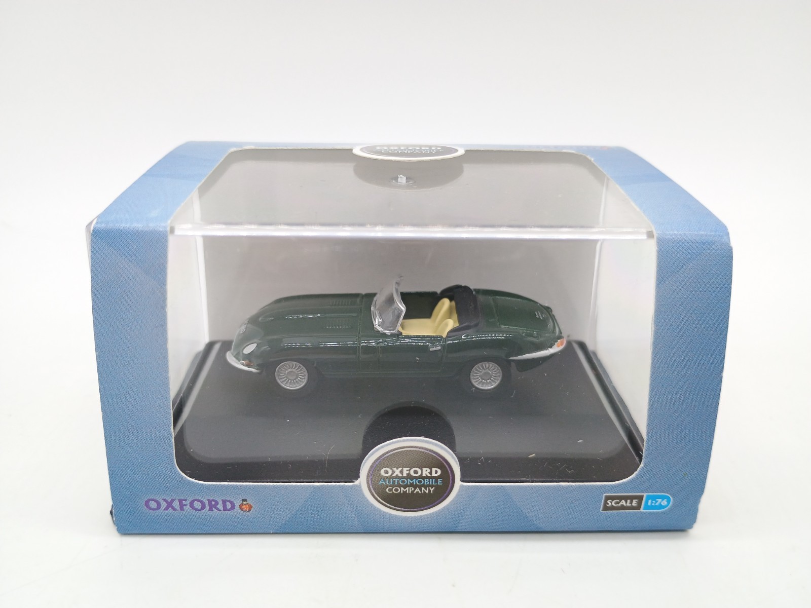 Oxford Jaguar E Type Racing Green - OO (1:76) - New & Boxed