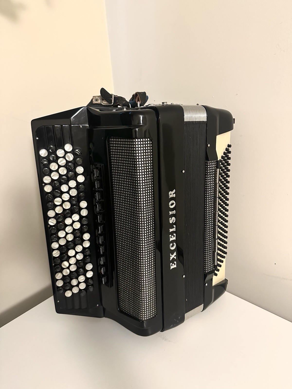 Excelsior Double Cassotto Chromatic Button Accordion