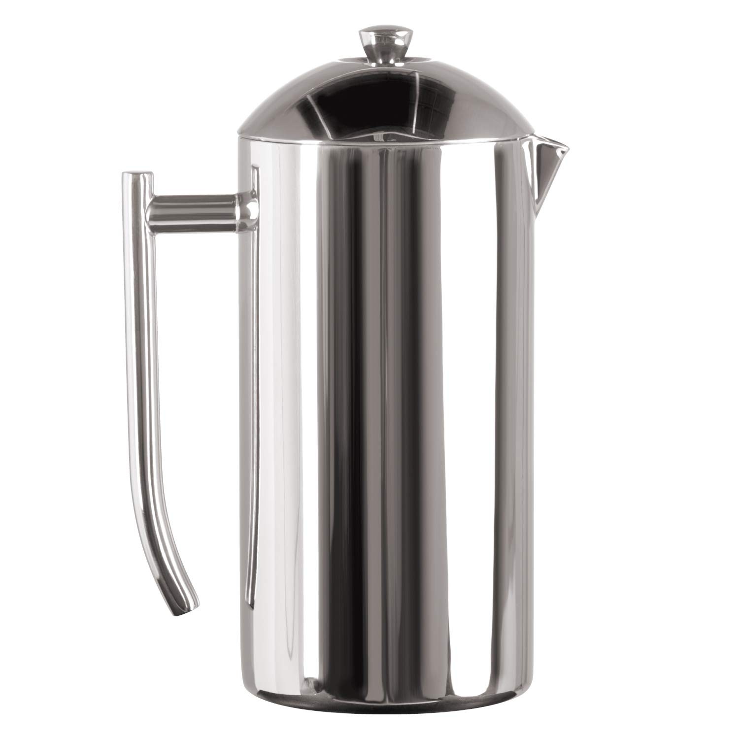Frieling Double-Walled Stainless Steel French Press Coffee Maker, 17oz Polished