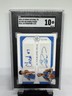 2022-23 National Treasures Chet Holmgren Jalen Suggs Dual Auto RC /25 SGC 10
