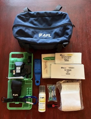 Fujikura CT-30 cleaver with AFL FASTConnect Fiber Optic  Kit.  SEE  DESCRIPTION 