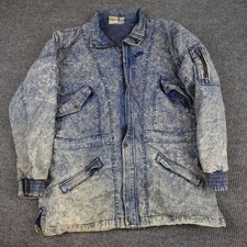 Vintage Nike Force Jacket Mens XL Blue Denim ...