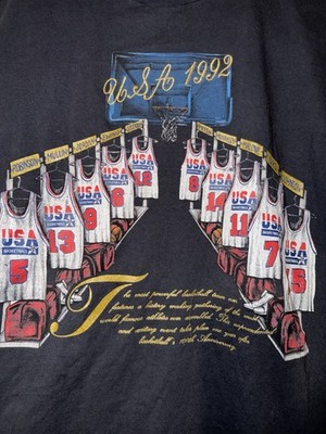 Vintage Nutmeg Mills T-Shirt 1992 USA Olympic Dream Team
