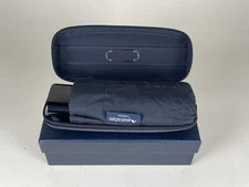 *Very Rare* NEW Aquascutum London Black Waterproof Unisex Umbrella w/ Box