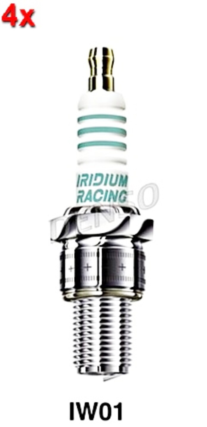 DENSO 4x Spark Plugs For KAWASAKI TACTI IW01-27