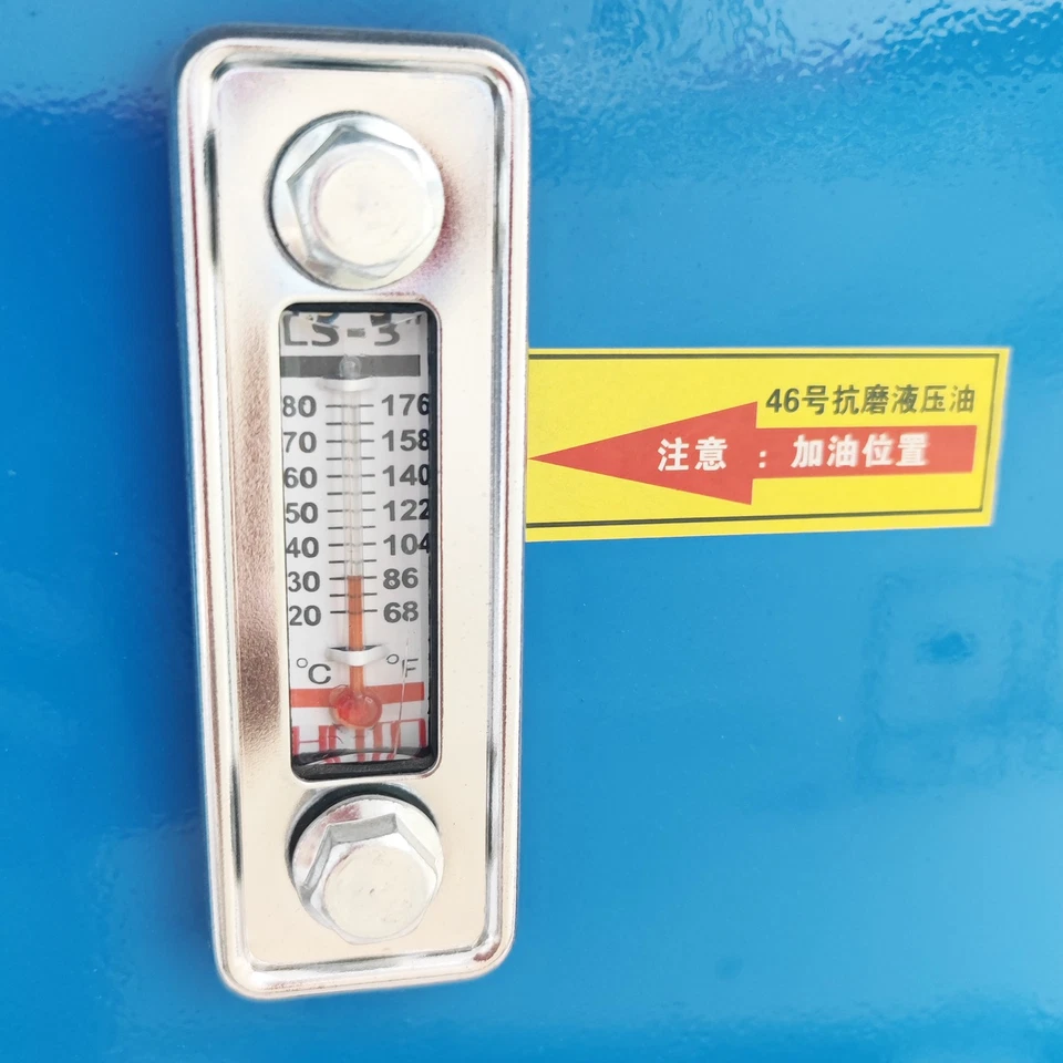 Remachadora hidráulica eléctrica de doble cabezal 220V 9,5 gal/36L capacidad de aceite Foto 3 de 4