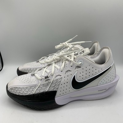 Nike Air Zoom GT Cut 3 Basketball Shoes Mens Size 10 Black White Panda Sneakers