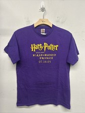 2005 HARRY POTTER And The Half Blood Prince Purple SZ L Tee