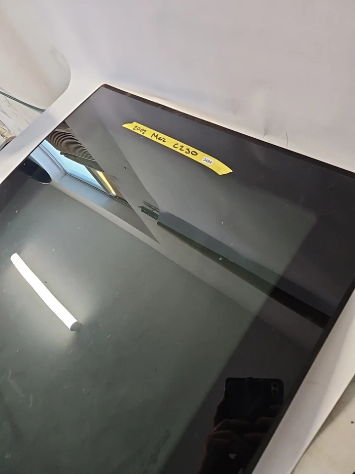 2002 2005 Mercedes Benz C230 COUPE Sun Roof Window Glass Sunroof OEM rear 2 door Foto 2 de 4