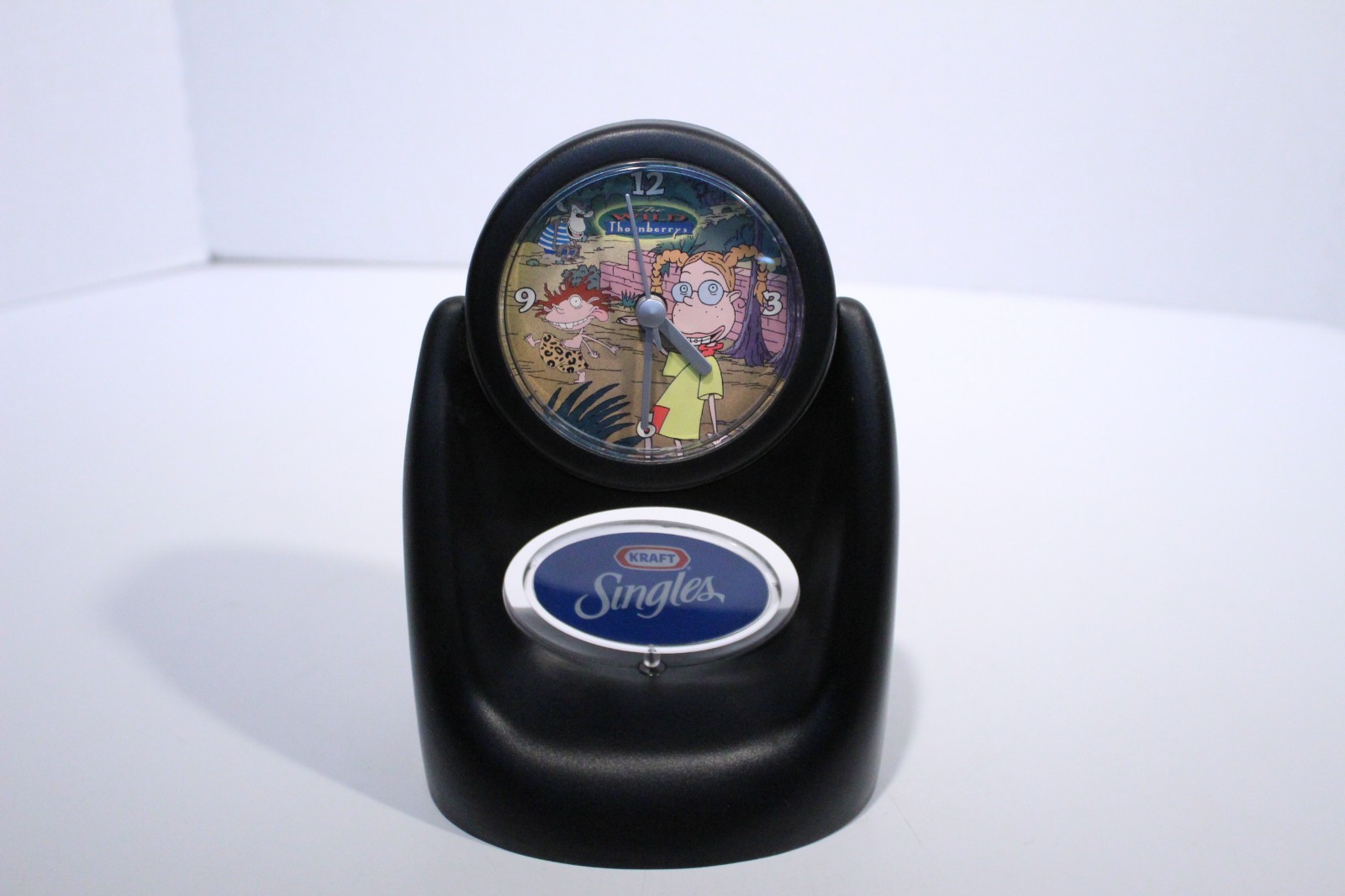 Vtg. 1999 Nickelodeon The Wild Thornberrys And Rug Rats Promotional Alarm Clock