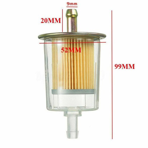 99mm Quality Fuel Filters Industrial Motorcycle RV Inline Gas-Fuel-Line Large - Picture 15 of 21
