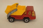 MATCHBOX LESNEY #37 Skip Truck Red/Yellow 1976 Superfast ENGLAND